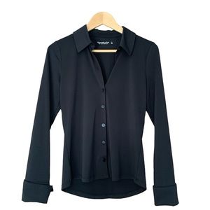 Abercrombie & Fitch Soft A&F Long Sleeve Button-Up Shirt